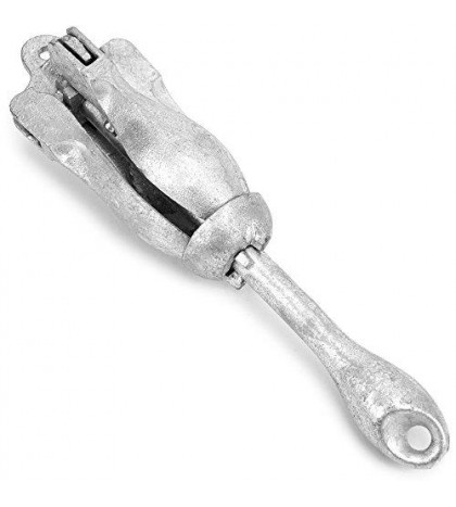 Galvanized Folding Grapnel Boat Anchors - Choose The Best Weight 17.5 Pounds