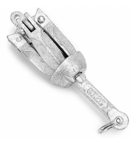 Galvanized Folding Grapnel Boat Anchors - Choose The Best Weight 17.5 Pounds