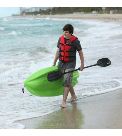 Lifetime Youth Wave Kayak with Paddle 6 Feet Green