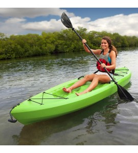 Tamarack 10ft Sit On Top Kayak Durable High Density Polyethylene UV Protected