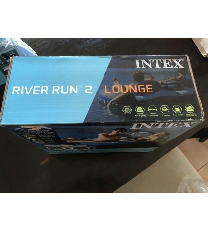 Intex River Run 2 Person Double Inflatable Tube Float Cooler