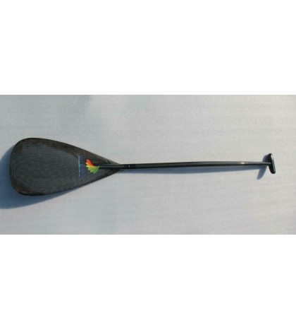 ZJ Lightweight High Performance Full Carbon Outrigger OC Paddle Bent OVAL Shaft