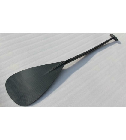 ZJ Lightweight High Performance Full Carbon Outrigger OC Paddle Bent OVAL Shaft