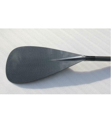 ZJ SPORT Lightweight Carbon Kayak Wing Paddle With Carbon Oval Shaft