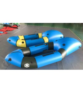 Inflatable Lightweight TPU White Water River Micro PackRaft Kayak Canoe NEW