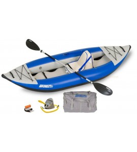 Sea Eagle 300X Deluxe Package Explorer Kayak Class 4 Whitewater Self Bailing!