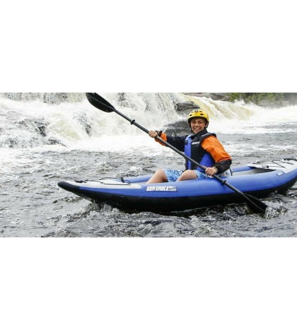 Sea Eagle 300X Deluxe Package Explorer Kayak Class 4 Whitewater Self Bailing!