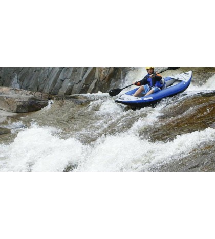 Sea Eagle 300X Deluxe Package Explorer Kayak Class 4 Whitewater Self Bailing!