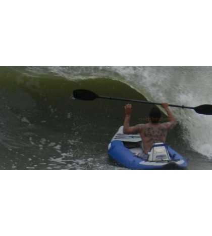 Sea Eagle 300X Deluxe Package Explorer Kayak Class 4 Whitewater Self Bailing!