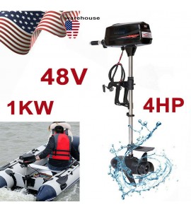 HANGKAI 10HP Electric Outboard Motor Fishing Boat Engine Brushless Motor 2.2KW