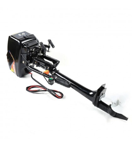 5HP Electric Boat Outboard Motor with 48V 1200W Output Fishing Boat Engine New