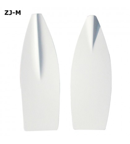 ZJ SPORT Hot Sells White Fiberglass Sculls Blade For Sculling Oars
