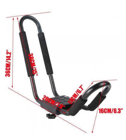 Kayak Roof Rack Car Top Mount Carrier or Kayak Ladder Wall Mount Storage Rack