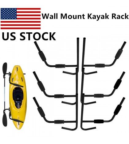 Kayak Roof Rack Car Top Mount Carrier or Kayak Ladder Wall Mount Storage Rack