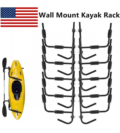 Kayak Roof Rack Car Top Mount Carrier or Kayak Ladder Wall Mount Storage Rack