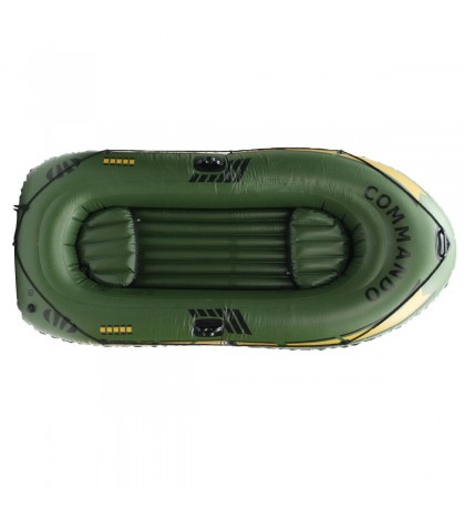 7 In 1 Inflatable Boat Set 3 Person Oars  Fishing Raft PVC Ship with  AA