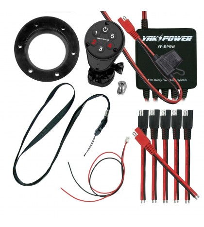 Yak-Power YP-RP5W-OR Wireless Digital Switching System w/ Steering Wheel Control