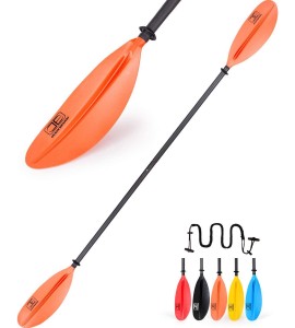 OCEANBROAD Kayak Paddle 230CM/90.5 Inches Premium Carbon Shaft Kayaking Boating