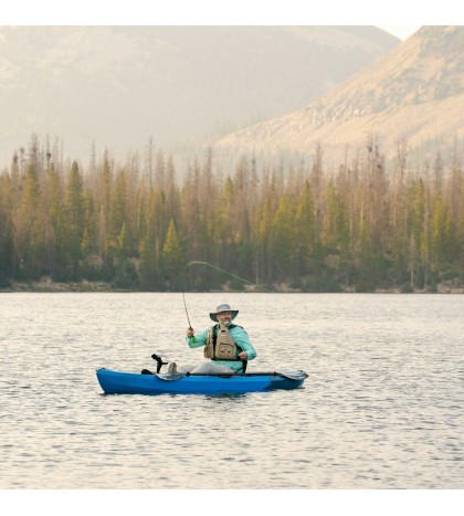 Lifetime Tamarack Angler 10 ft Fishing Kayak (Paddle Included), Adj Padded Seat