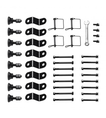 Double Kayak Storage Rack- Self Standing Dual Canoe Kayak Cradle Set