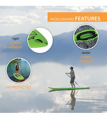 NEW! Lifetime Freestyle XL 9 ft 8 in Stand-up Paddleboard (Paddle Included)