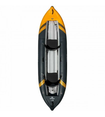 Aquaglide 2020 Mckenzie 125 Tandem Heavy Duty Intex Inflatable Kayak - 2 Year Wa
