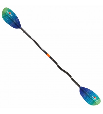 Aqua Bound Whiskey Fiberglass Bent Shaft 2-Piece Kayak Paddle
