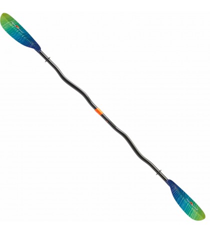 Aqua Bound Whiskey Fiberglass Bent Shaft 2-Piece Kayak Paddle