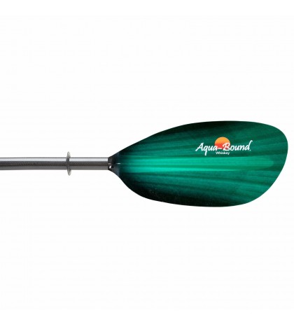 Aqua Bound Whiskey Fiberglass Bent Shaft 2-Piece Kayak Paddle