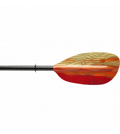 Aqua Bound Whiskey Fiberglass Bent Shaft 2-Piece Kayak Paddle