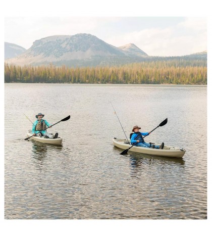 Lifetime 10' Tamarack Angler Kayak, 2 Pack With Paddles