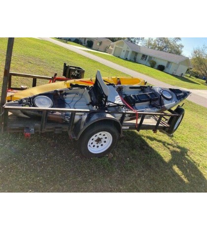 Jackson Systems Go Pro 12 foot 'Cuda model fishing kayak.