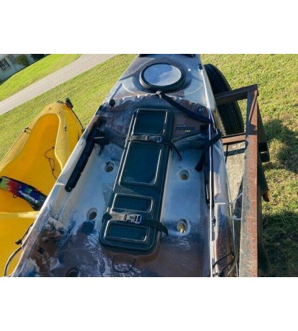 Jackson Systems Go Pro 12 foot 'Cuda model fishing kayak.