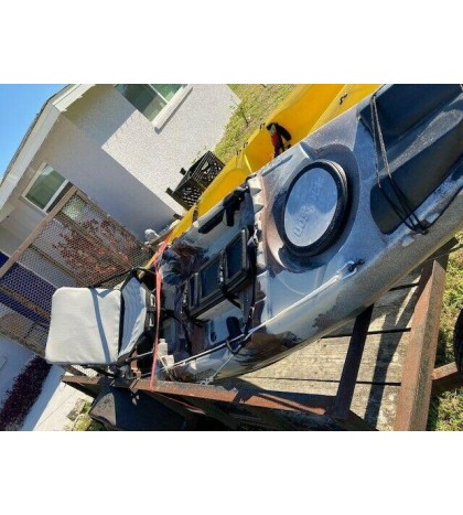 Jackson Systems Go Pro 12 foot 'Cuda model fishing kayak.