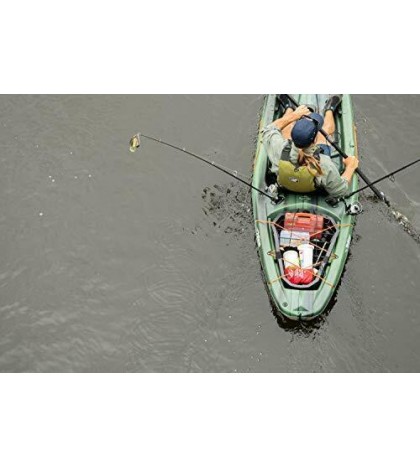 Pelican Sit-on-Top Kayak - Sentinel 100X - 9.5 Feet Lightweight one Person Kayak