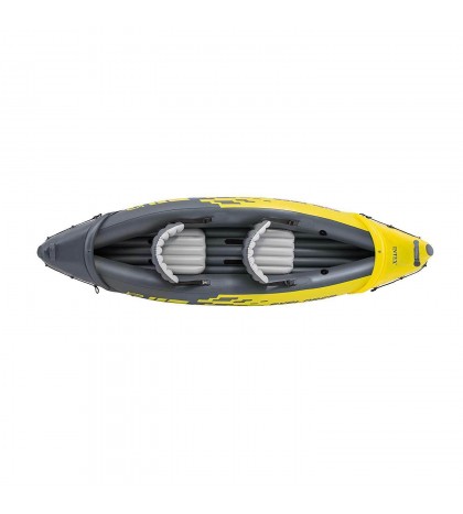 Intex 2-Person Inflatable Kayak w/ Oars & Air Pump & 4 Person Boat w/ Oars &Pump