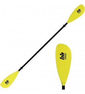 Bending Branches Sunrise Glass 2-Piece Snap-Button Kayak Paddle for Recreational