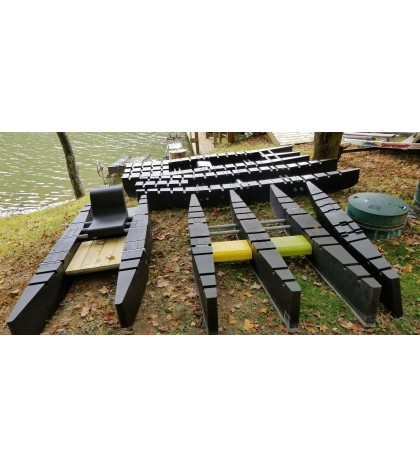 DIY pontoon kits for docks outriggers kayak fishing boat