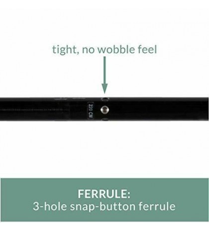 BENDING BRANCHES Slice Hybrid Lightweight Touring Kayak Paddle for Longer