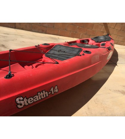 Malibu Stealth-14 Ocean/Freshwater Fishing Kayak
