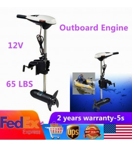 65LB 12V Heavy Duty Electric Outboard Motor Trolling Motor Boat Engine Hangkai
