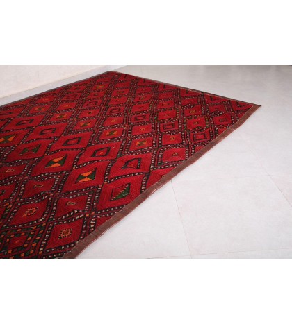 Morrocan Hassira mat 6.3 FT X 9.6 FT