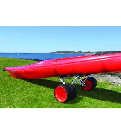Malone All Terrain Kayak Canoe Cart Clipper Model MPG502-R Wide No Flat Tires