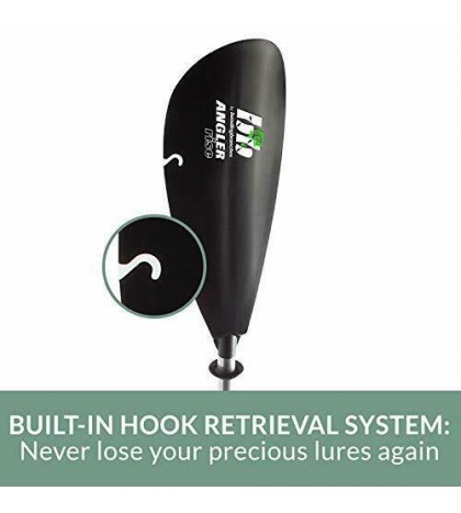 BENDING BRANCHES Angler Rise 2-Piece Snap-Button Fishing Kayak Paddle - 230cm