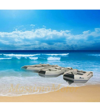 2020 Massimo Inflatable Aluminum Heavy Duty Dinghy Tender Boat w/ Transom