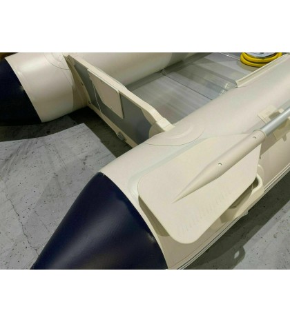 2020 Massimo Inflatable Aluminum Heavy Duty Dinghy Tender Boat w/ Transom