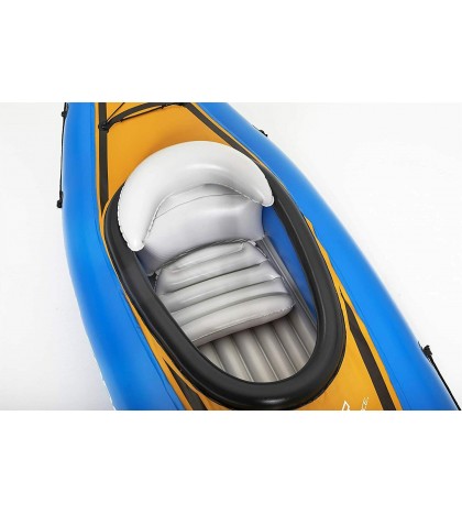 Bestway Hydro-Force Cove Champion Inflatable Kayak Set W/ Paddle, Pump, & More!