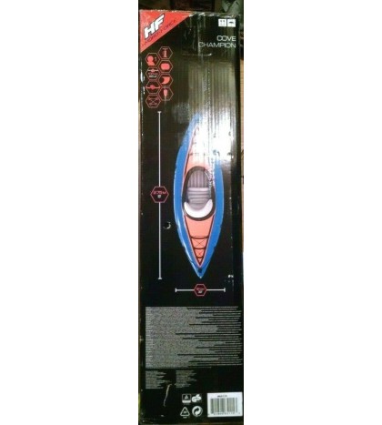 Bestway Hydro-Force Cove Champion Inflatable Kayak Set W/ Paddle, Pump, & More!