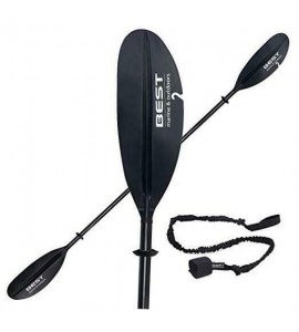 Best Marine Kayak Fishing Paddle. 250cm (98in) Premium Carbon Fiber Paddle with