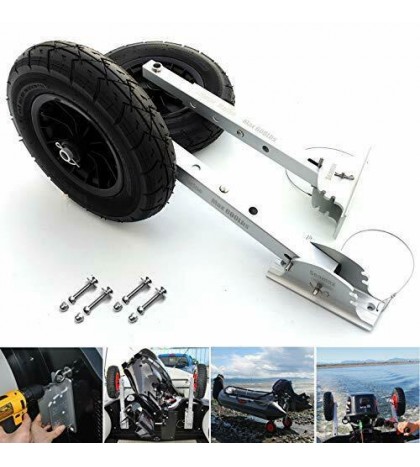 Deluxe 4 by 4 Boat Launching Dolly with 14